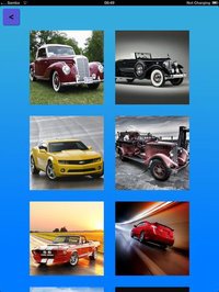 Car Scramblers - a tile puzzle with pictures of automobiles screenshot, image №1664678 - RAWG