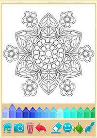 Mandala Coloring Pages screenshot, image №1555269 - RAWG