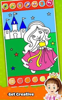 Princess Coloring Book for Kids & Girls 🎨 screenshot, image №1427760 - RAWG