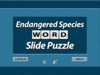 Endangered Species Word Slide Puzzle Free ( Have Fun And Learn Which Wild Animals Are Almost Extinct ) screenshot, image №1654746 - RAWG