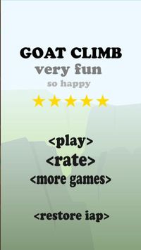 Goat Climb - Endless Fun Wall Climber from the makers of Growing Pug screenshot, image №53139 - RAWG