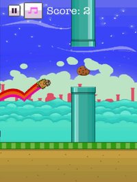 Flying Rainbow Dog & Bird - Fun Free Easy Physics Tap Jump 8-Bit Pixel Adventure For Kids screenshot, image №888856 - RAWG