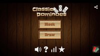 Classic Dominoes screenshot, image №2244831 - RAWG