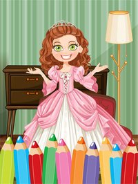 Princess Colorbook Educational Coloring Game for Kids Girls screenshot, image №1632916 - RAWG