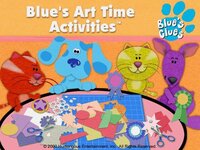 Blue's Clues: Blue's Art Time Activities screenshot, image №3902328 - RAWG