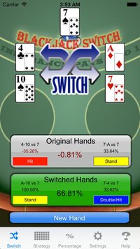 Blackjack Switch Analyzer screenshot, image №1789347 - RAWG