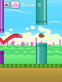Flying Rainbow Dog & Bird - Fun Free Easy Physics Tap Jump 8-Bit Pixel Adventure For Kids screenshot, image №888853 - RAWG