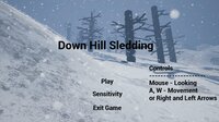 Down hill sledding screenshot, image №2658214 - RAWG