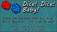 Dice! Dice! Baby! screenshot, image №3469124 - RAWG