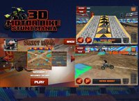 3D Motor Bike Stunt Mania screenshot, image №1430006 - RAWG
