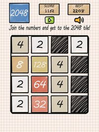 2048 - Number puzzle Doodle Style screenshot, image №889013 - RAWG