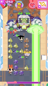 Flipped Out – The Powerpuff Girls Match 3 Puzzle / Fighting Action Game screenshot, image №50302 - RAWG