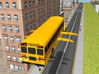 Flying School bus Simulator game screenshot, image №870819 - RAWG