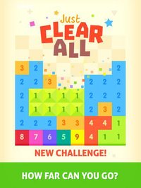 Just Clear All - popping numbers puzzle game screenshot, image №937941 - RAWG