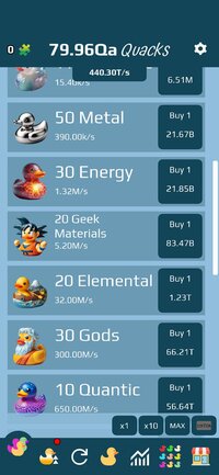 Ducky Clicker Idle Game screenshot, image №4157443 - RAWG