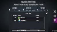 Quick Maths: addition and subtraction screenshot, image №830878 - RAWG