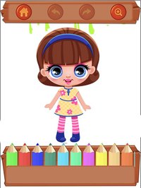 Dolls Coloring Book screenshot, image №2208163 - RAWG
