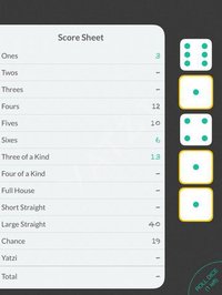 Yatzi - a classic dice poker screenshot, image №1601214 - RAWG