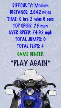 Snowmobile Slalom Racer screenshot, image №1338377 - RAWG