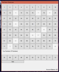 Keno (Gambling) screenshot, image №1208849 - RAWG