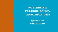 Australian Foreign Policy Simulator 2014 screenshot, image №1073840 - RAWG