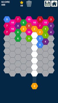 Hexa Puzzle: Shoot n Merge Numbers screenshot, image №2385337 - RAWG