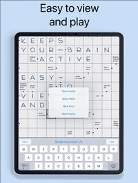 Crossword. A smart puzzle game screenshot, image №2859909 - RAWG