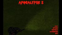 Apocalypse Z screenshot, image №1106508 - RAWG