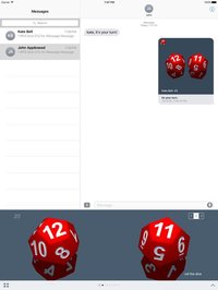 RPG D12 Role-Player Dice for iMessage screenshot, image №2056602 - RAWG