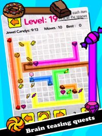 Jewel Candy Clash: Line Dash Puzzle Connect Game - by Cobalt Play Mania Games screenshot, image №1757990 - RAWG