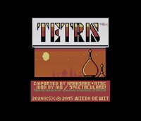 Tetris (C64) screenshot, image №3233059 - RAWG