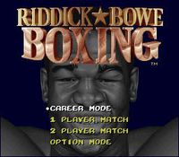 Riddick Bowe Boxing screenshot, image №751878 - RAWG