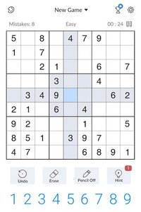 Sudoku - Free Classic Sudoku Puzzles screenshot, image №2074777 - RAWG