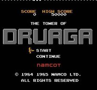 The Tower of Druaga (1984) screenshot, image №3993693 - RAWG