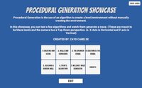 Procedural Generation Showcase (Zayd Carelse) screenshot, image №2671778 - RAWG