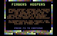 Finders Keepers screenshot, image №754971 - RAWG