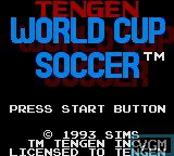 World Cup Soccer screenshot, image №2149833 - RAWG