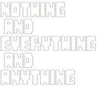 Nothing and Everything and Anything screenshot, image №2196537 - RAWG