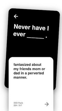 Never Have I Ever: Dirty & Evil Drinking Game screenshot, image №1472329 - RAWG
