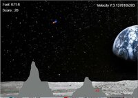 Lunar Lander (itch) (Star Stormer 101) screenshot, image №2606645 - RAWG