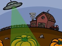 Alien Thieves From Outer Space Stealing Old Farmer's Pumpkins screenshot, image №1103162 - RAWG
