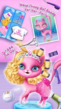 Cat Hair Salon Birthday Party - Kitty Haircut Care screenshot, image №1591922 - RAWG