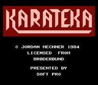 Karateka (1985) screenshot, image №741580 - RAWG