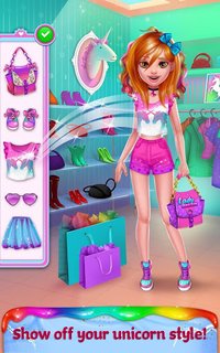 Unicorn Food - Rainbow Glitter Food & Fashion screenshot, image №1361835 - RAWG