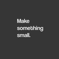 Make Something Small (lewisZALTY) screenshot, image №2590798 - RAWG