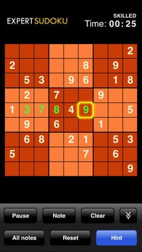 Expert Sudoku screenshot, image №970063 - RAWG