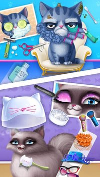 Cat Hair Salon Birthday Party - Kitty Haircut Care screenshot, image №1591926 - RAWG