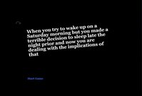When you try to wake up on a Saturday morning but you made a terrible decision to sleep late the night prior screenshot, image №3189917 - RAWG
