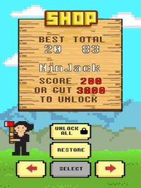 LumberJack Cut The Beanstalk: Lumberman Edition - 8 bit Pixel Fun Kids Games screenshot, image №891820 - RAWG