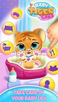 Baby Tiger Care - My Cute Virtual Pet Friend screenshot, image №1592077 - RAWG